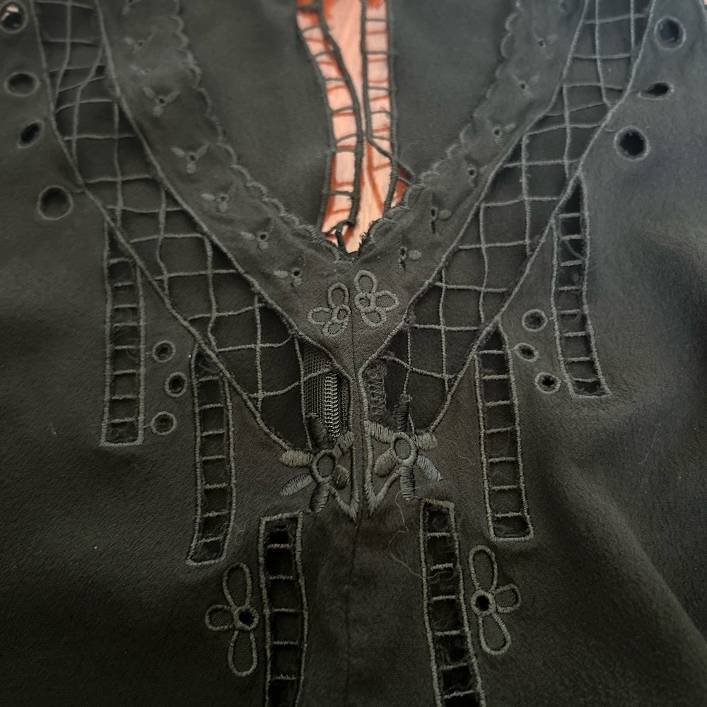Staring at Stars Black Lace Detail Romper - Picture 7 of 9